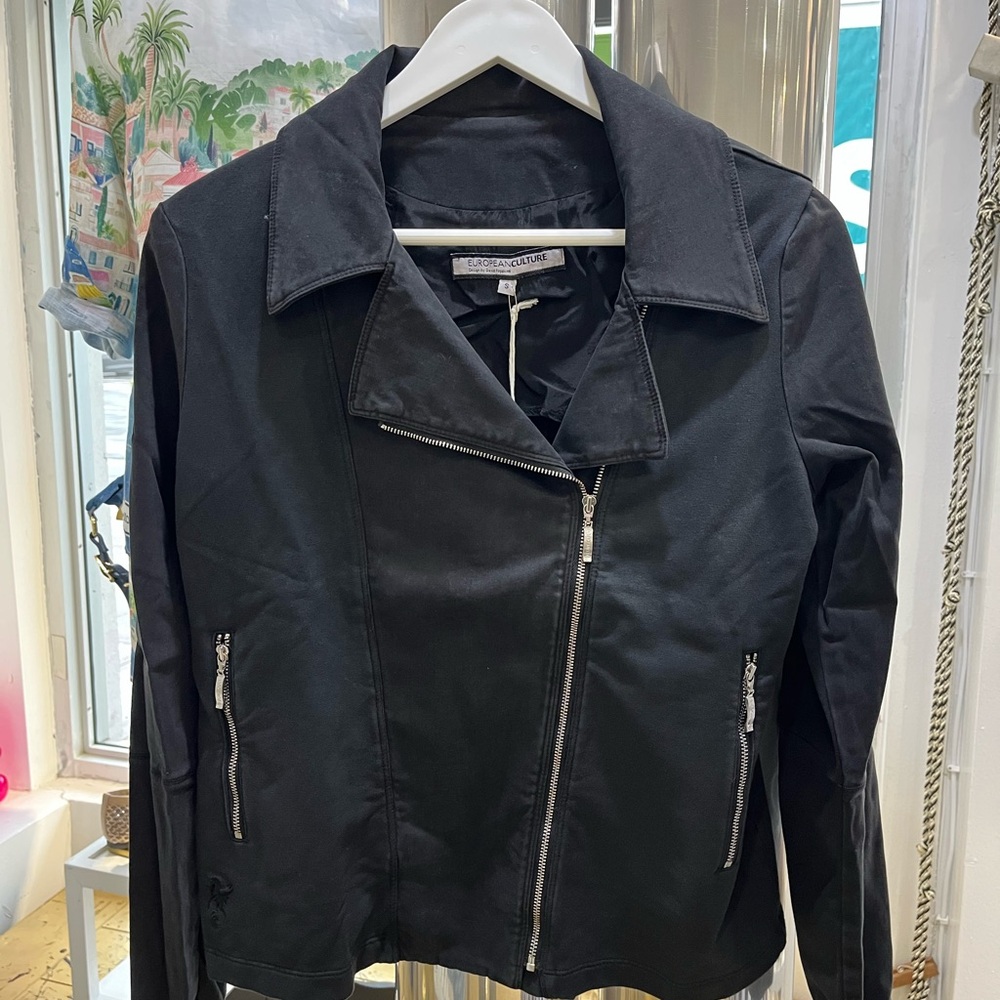 European Culture Black Jacket